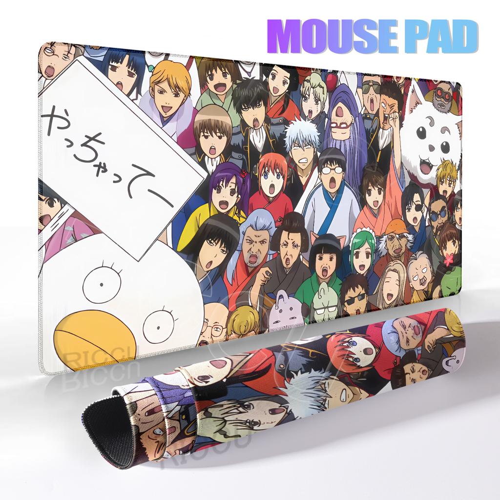 Anime xxl-Gintama Mouse Pad Anti-slip Offices Accessories Gaming Mousepad Desk keyboard Mat Office Rug Gamer Rubber Mats