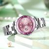 Luminous Calendar Business Watch Women'S Waterproof Steel Belt Quartz Watch Men'S Green Water Ghost Watch Stainless Steel