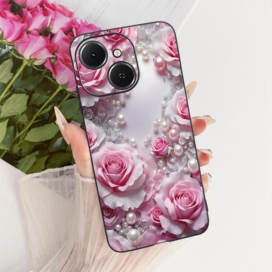 For Tecno Spark 40 Case KM5 Cute Lion Fashion Painted Cover Soft TPU Phone Cases For Tecno Spark 40C Spark40 C Back Cover Fundas