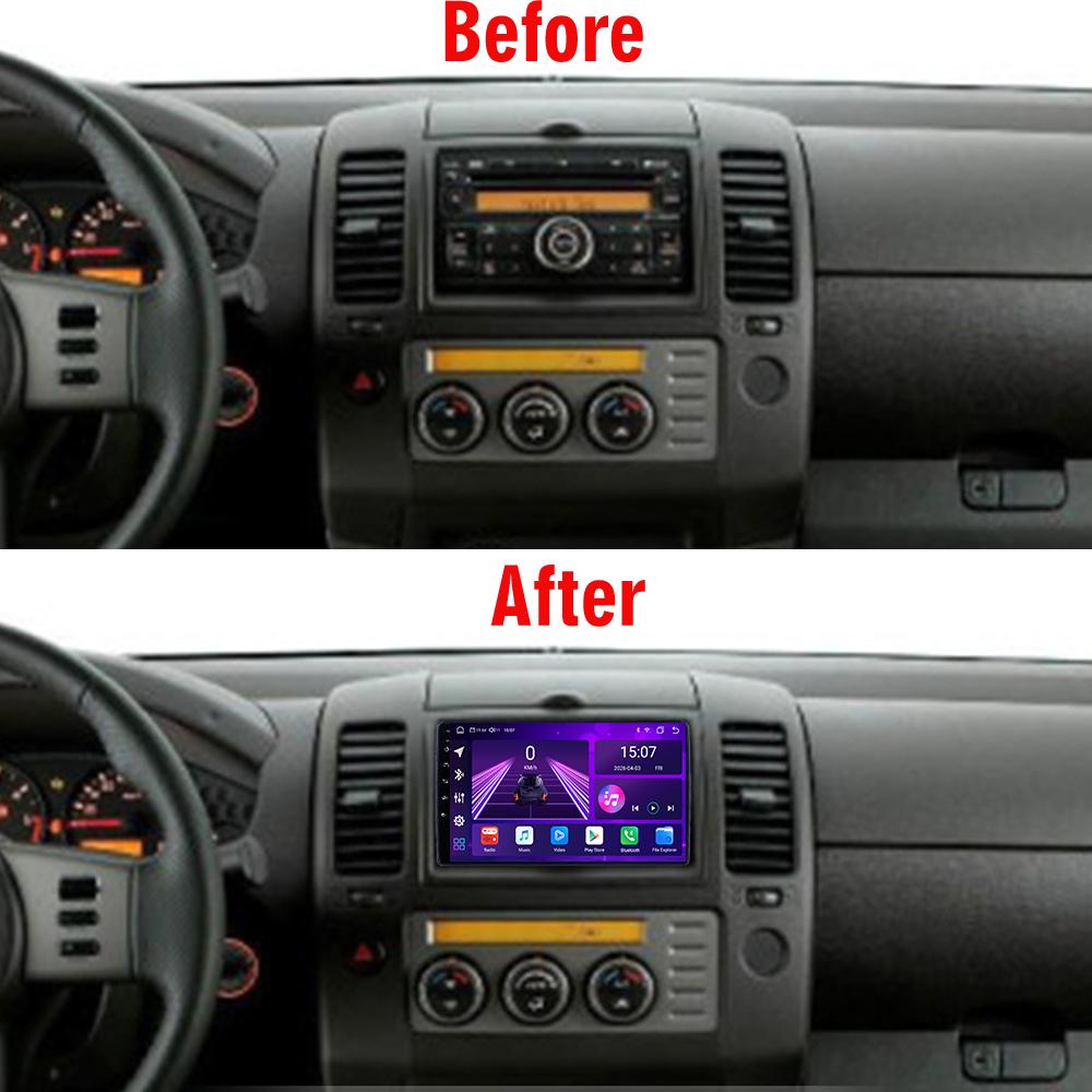 Android Car-Play Car Radio For Nissan Navara D40 2005-2010 Multimedia Player Head Unit Stereo GPS Navigation BT WIFI,8 CORE ,2+32GB