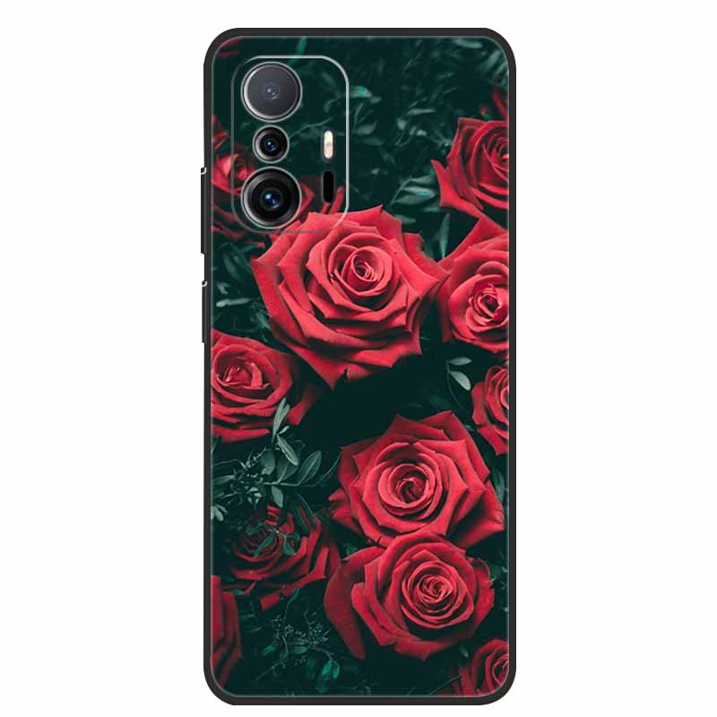 For Xiaomi 11T Pro Case Animals Protective Soft Silicone Cover Phone Cases for Xiaomi Mi 11T Pro 5G Shockproof Mi11T Wolf Coque