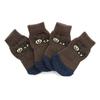 4Pcs Pet Socks Anti-Slip Comfortable Elastic Dog Shoes Winter Soft Warm Pet Paw Protector Pet Supplies