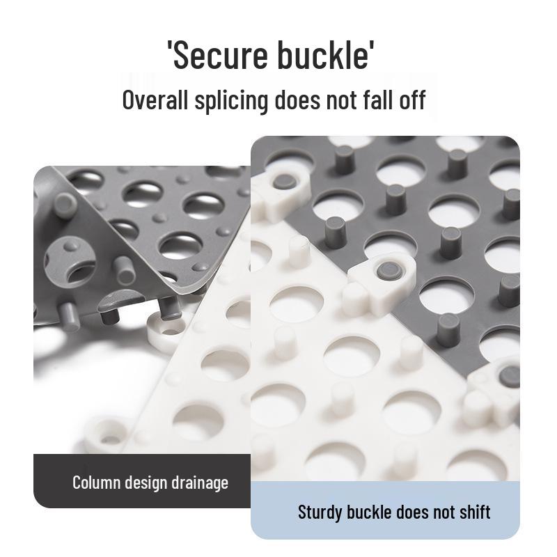 Non-Slip Water-Resistant Bathroom Floor Mat for Toilets, Pets, and Pools
