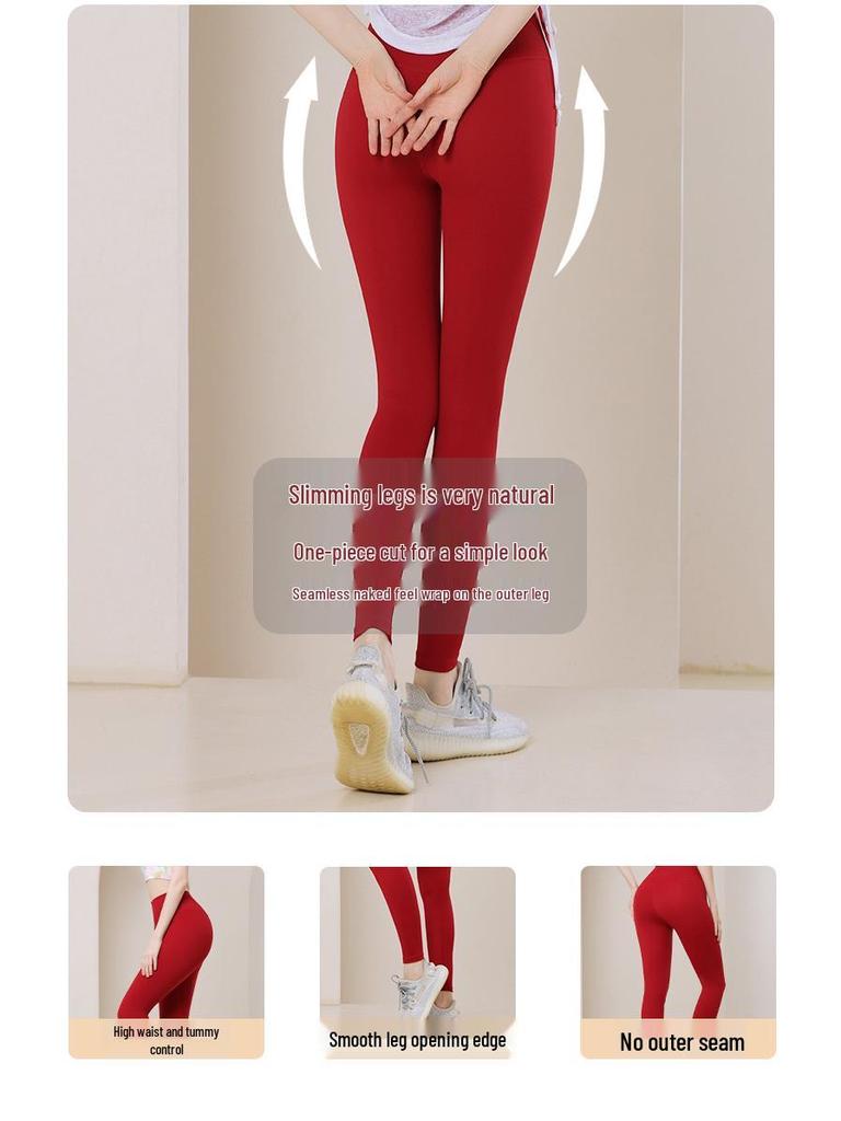 Women's High-Waisted Yoga and Pilates Leggings - Hip-Lifting, No Visible Lines