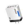 5 Ports Phone Charger Adapter With Light USB C Charger 240W Charger Plug for iPhone/Xiaomi/Samsung