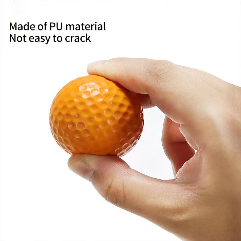 Multicolor PU Foam Golf Practice Ball - Indoor Beginner Training