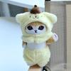 Shark Cat Fried Shrimp Plush Keychain