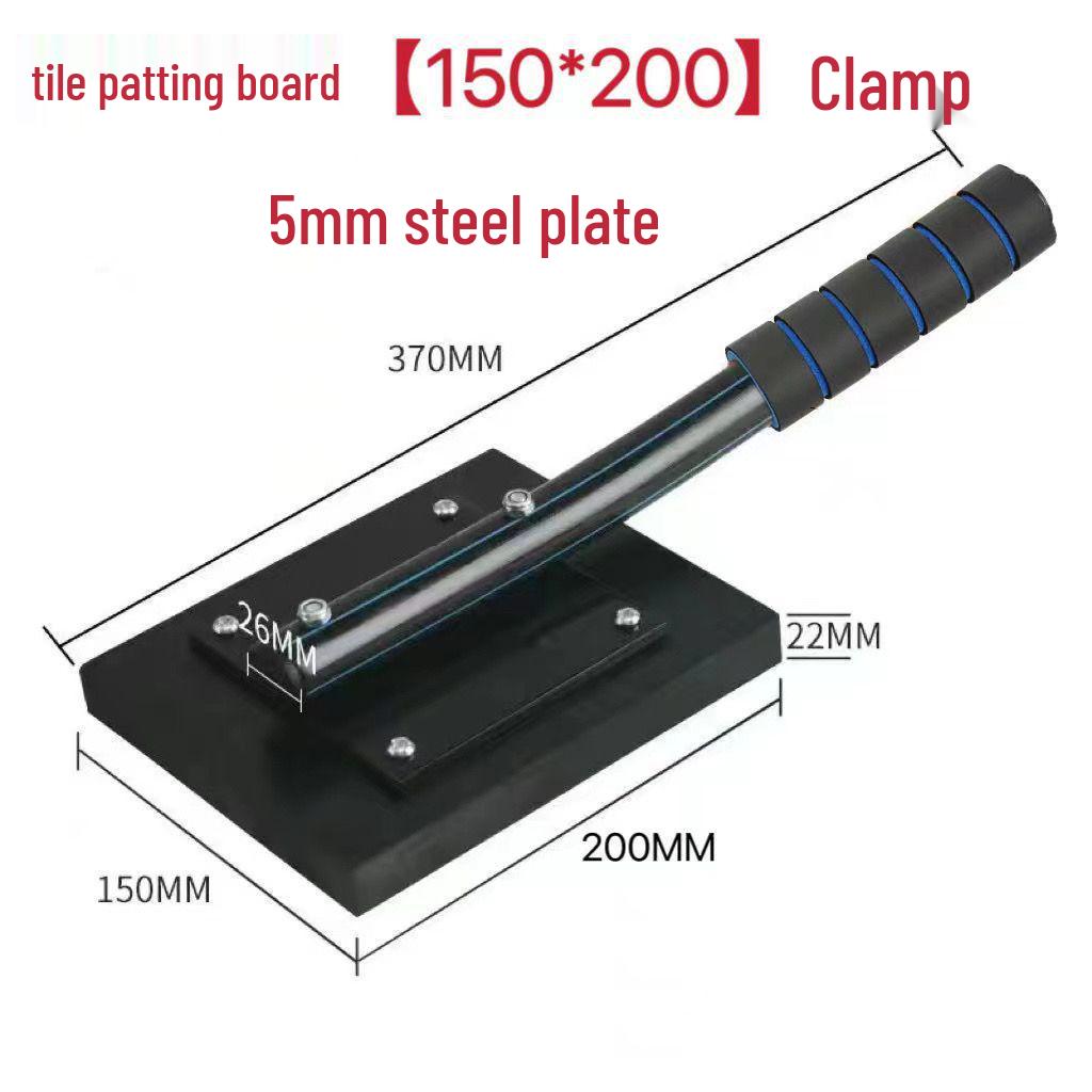 Tiler's Paddle Hammer: Rubber Mallet for Floor Tile Installation