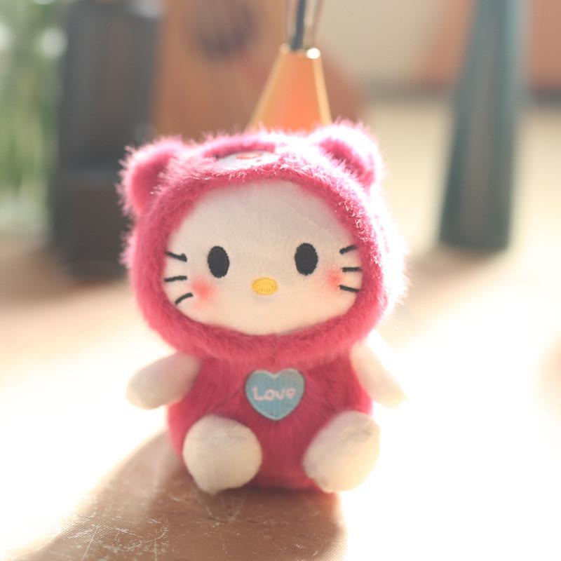 

Plush Hello Kitty Keychain With Soft Short Pile For Kids And Collectors