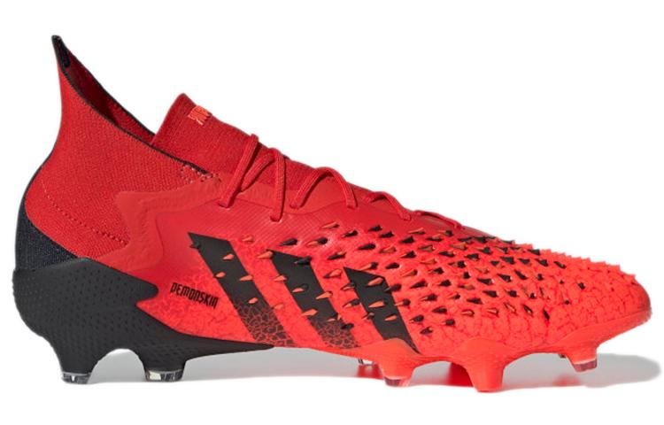 Predator Freak.1 Adidas Fg 'Demonskin - Solar Red' FY6256