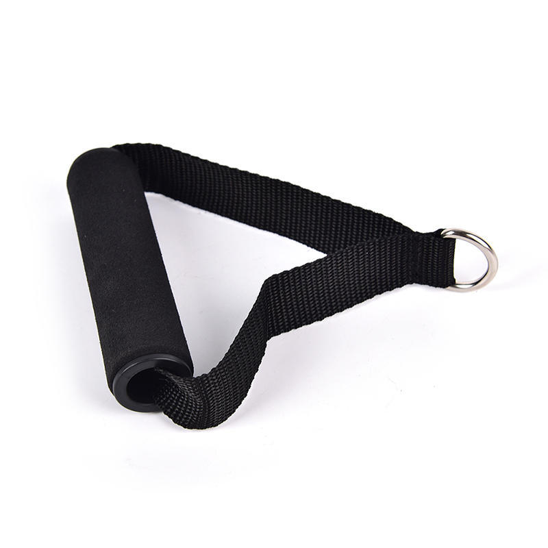 Tricep Rope Cable Gym Attachment Handle Bar Dip Station Resistance Exercise
