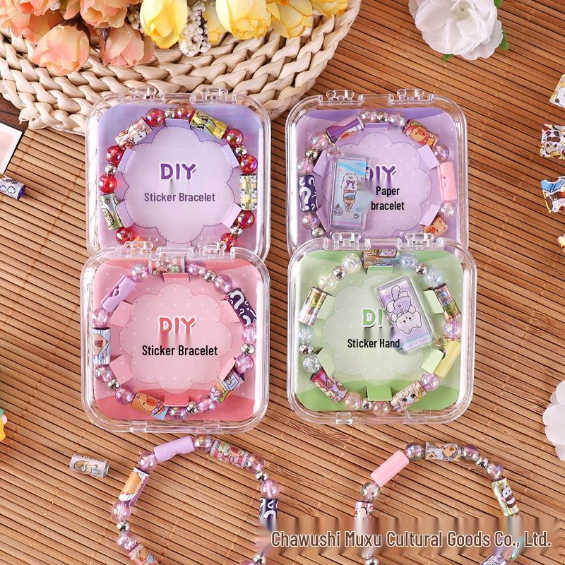 Cross-Border DIY Sticker Bracelet: Stickirolls Blind Box Educational Toy for Kids
