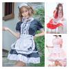 Cute And Stylish Alice In Wonderland Maid Costume For Cosplay And Anime Shows One-piece Design