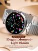 V81 Women's Multifunctional Smartwatch: Heart Rate, Blood Pressure, Bluetooth Calling, Sports, Blood Oxygen, Day Display.