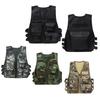 Kids Vest Adjustable Outdoor Training Jacket with Pockets for CS Game Role Play