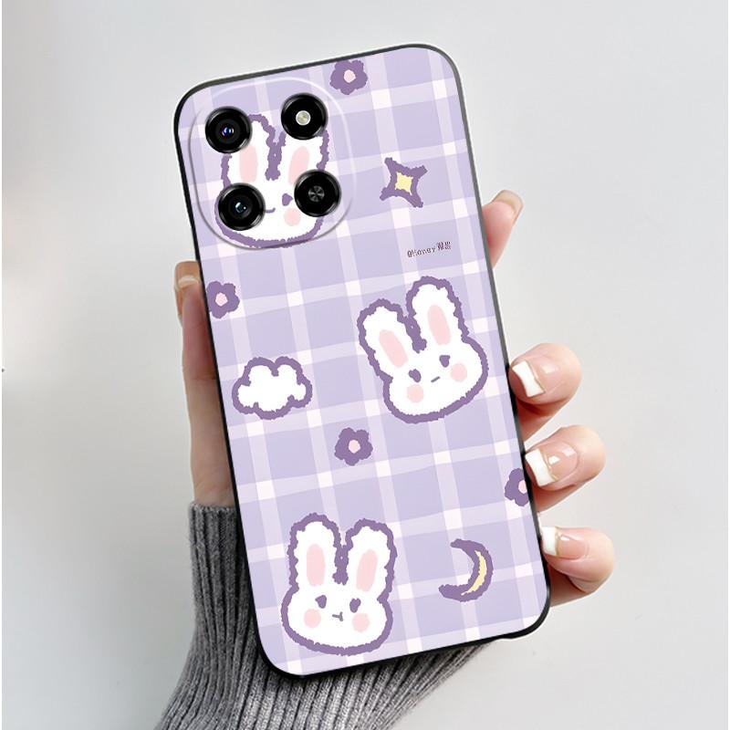 For Blackview Color 6 Case Luxury Cute Love Rabbit Funny Soft Silicone Protective Back Cover For Black View Color 6 Phone Case