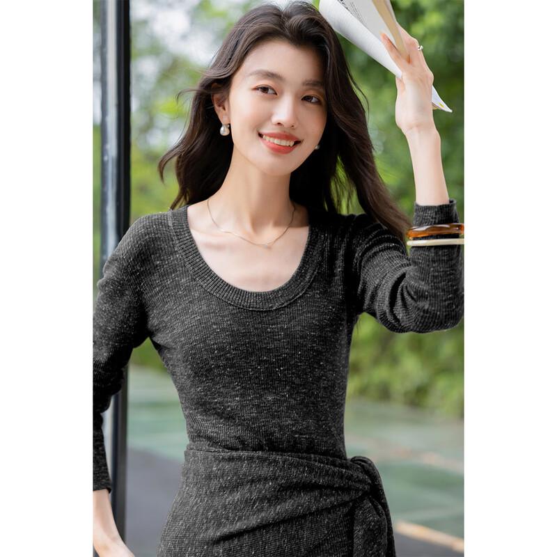 Mocana Women's 2-Way Wear Long Sleeve Knit Top