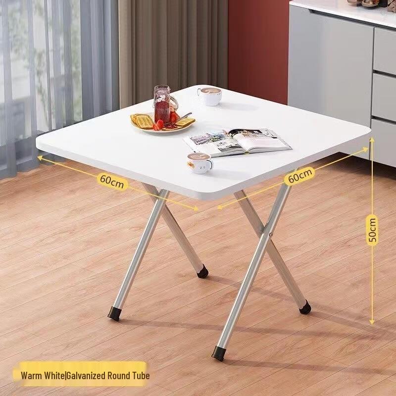 GURED Kompakter Klappbarer Quadratischer Esstisch