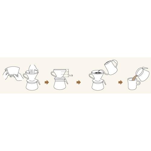 Bonmac NB-600S Coffee Filters, 6-12 Cups, Enzyme-Bleached, Pack of 100 #816130