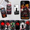PP41 Japan Samurai Mask Soft Shell Phone Case for Xiaomi Xiaomi Poco M4 M5 M6 M7 X3 X6 X7 F8 Ultra Pro GT NFC
