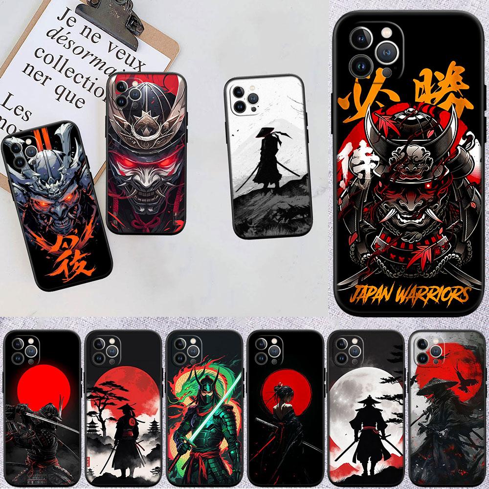 PP41 Japan Samurai Mask Soft Shell Phone Case for Xiaomi Xiaomi Poco M4 M5 M6 M7 X3 X6 X7 F8 Ultra Pro GT NFC