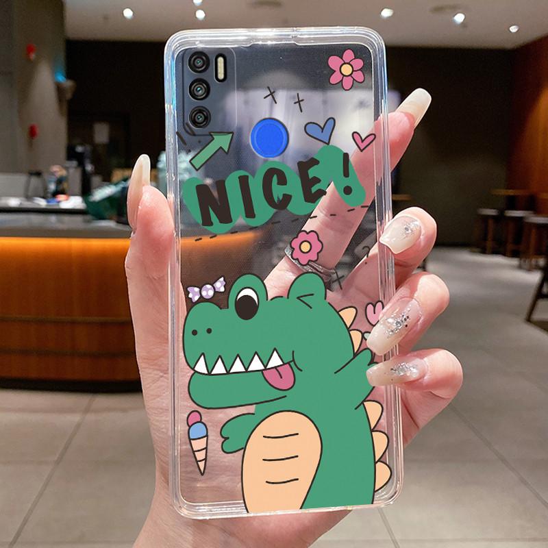 For Tecno Spark 5 Air 6 Air Spark5 Pro Funda Cover Flower Butterfly Bow Phone Casing Soft Silicone Transparent TPU Jelly Case