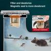 Self-Closing Floor Drain Round Shower Floor Drain Antiodor Drainer Shower Strainer Cover for Bathroom Enduring