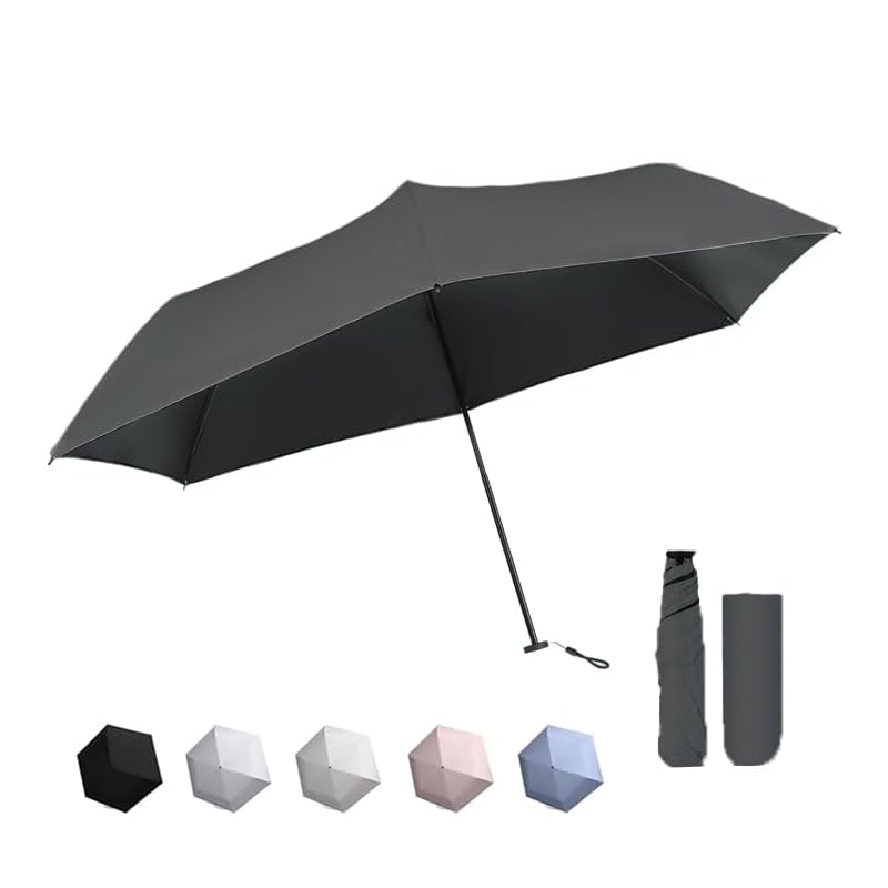 

[QAQQVQ] Parasol super lightweight 140g UV cut rate 100% Completely blacked out heat shield one touch folding umbrella compact folding parasol UV