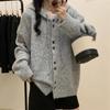 Women's Soft Hooded Knit Cardigan Jacket - Stylish and Versatile for Autumn/Winter 2025
