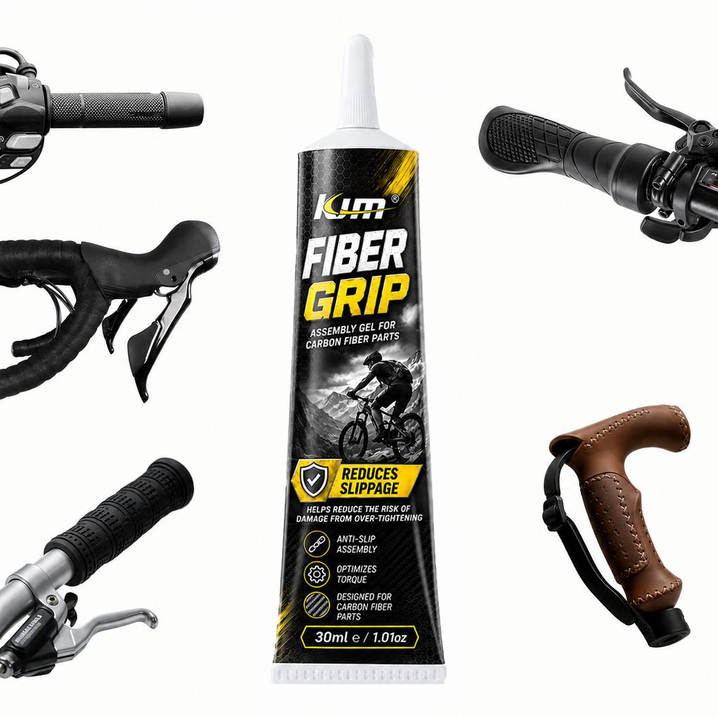 KJM Fiber Grip Sealant 30ML High Strength Anti-slip Waterproof Quick Fix Repair Glue for All Types Vehicle Handle Grips