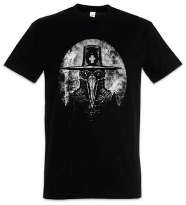 Plague Doctor I Men's T-Shirt Black Death The Bubonic Plague Mask Plague Black