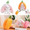 Adorable Transformable Fruit Rabbit Plush Toy