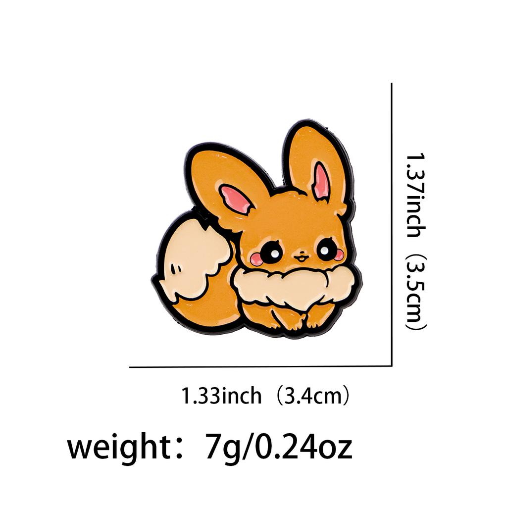 Adorable Japanese Activity Monsters Lapel Pins designed for Backpack Enamel Pin Children Badges Anime Brooch designed for Clothes Jewelry Holiday