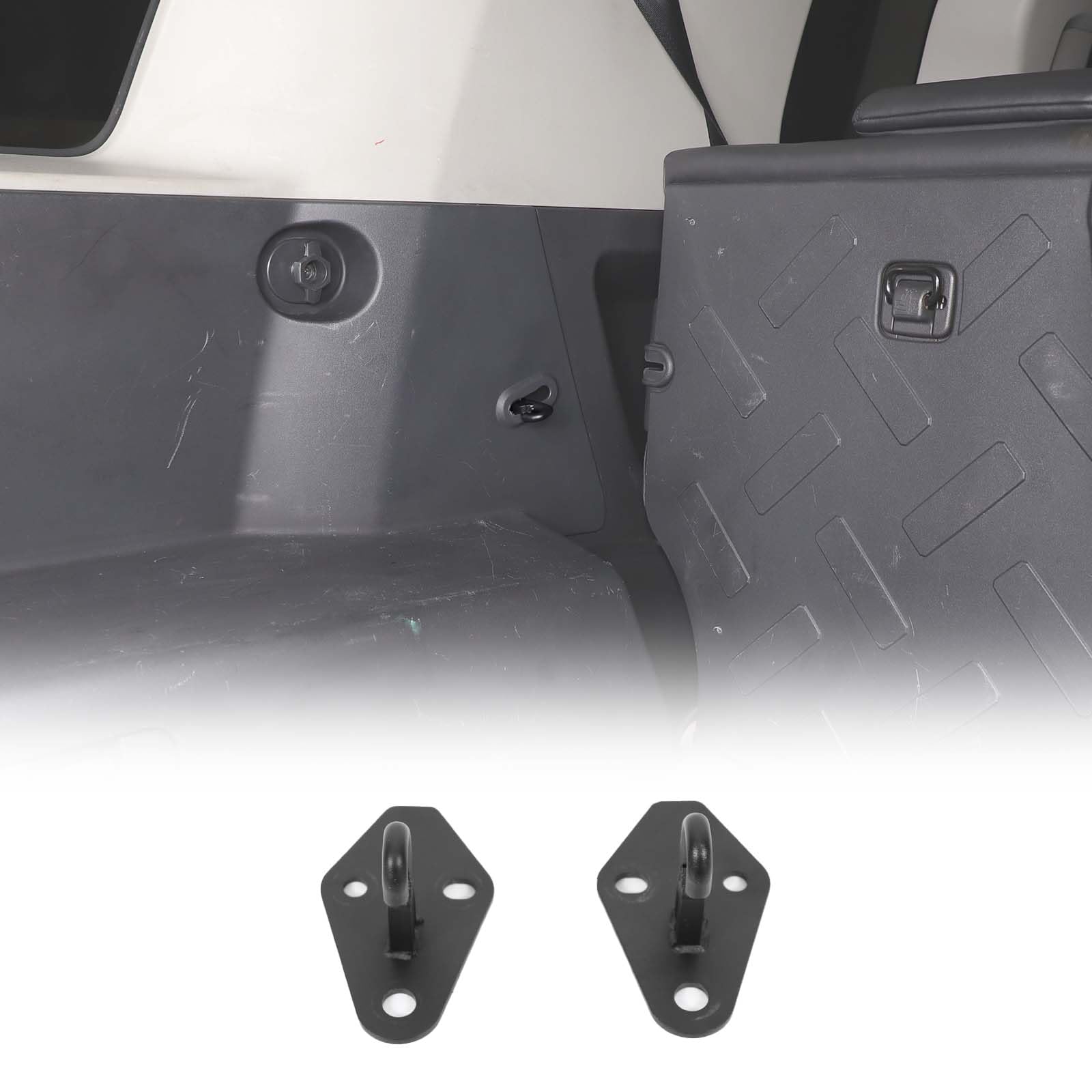

DIYUCAR Rear Seat Adjustment for Toyota FJ Cruiser Adjustment Angle Adjustment Rear Seat Adjustment Interior Custom Car Carbon Set Brackets, Metal,
