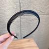1/4Pcs Women Hair Hoop Non-Slip Teeth Plastic Headband Secure Fit Lightweight Washing Face Makeup Hair Hoop Hair Accessories
