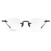 Japanese Style Pure Titanium Retro Eyeglasses Frame
