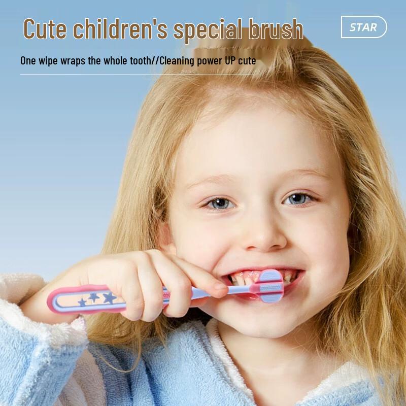 GYN Children's 3-Sided Soft Toothbrush 4-Pack