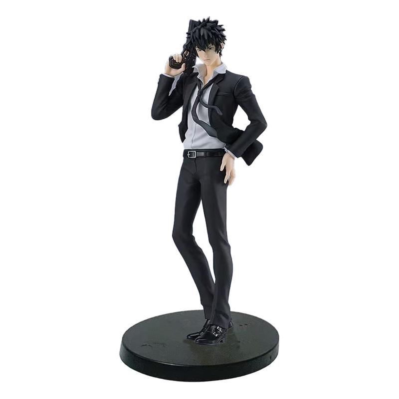 Neu Psycho-pass Psycho Pass 18cm Makishima Shougo Kougami Shinya Anime PVC Modell Figur Cooler Mann Schreibtisch Peripherie Puppen