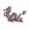 Resin Dragon Sculpture Electroplated Gold Statue Gift Idea Home