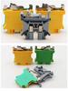 UK2.5B DIN Rail Terminal Block Connector, Pure Copper, Flame Retardant, Quick Wiring (UK-5n, UK-3n, UK-6n).