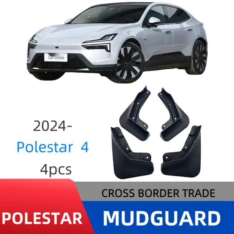 Polestar 4 Car Mudguards for Cross-Border Sales