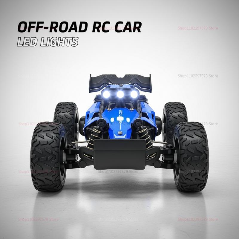 2026 New Alloy RC Car 1:32 2.4G Model With LED Light 2WD Off-road Remote Control Climbing Vehicle Outdoor Drift Car Kid Gift Toy