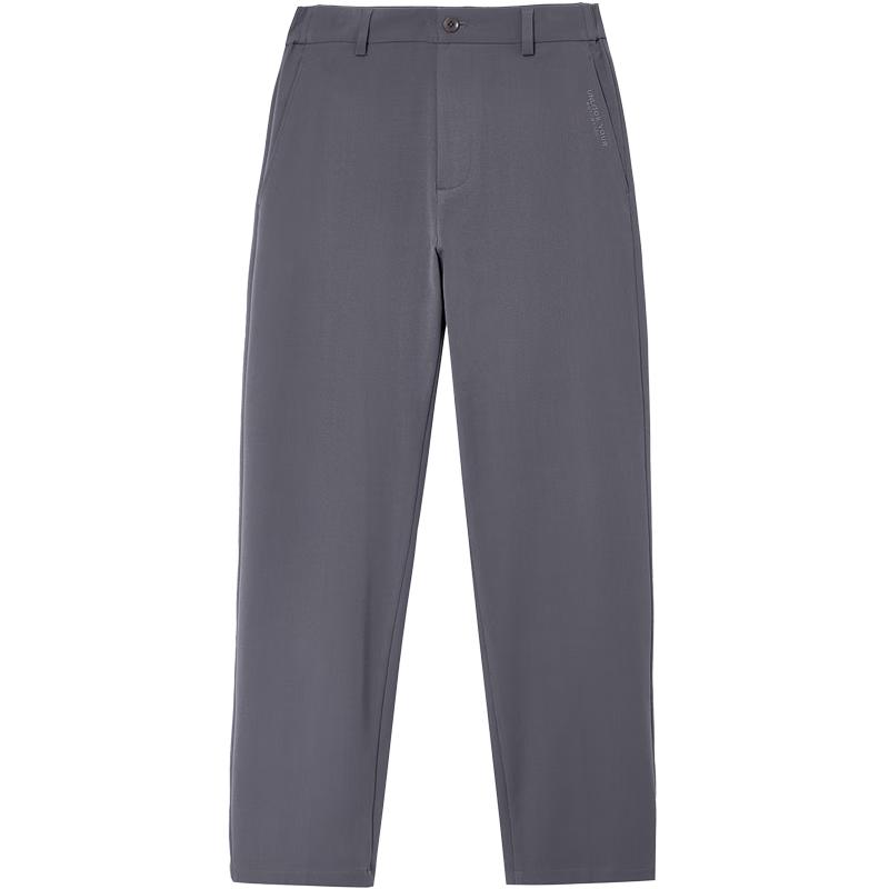 

JACK&JONES Men s Letter Embroidered Straight-Fit Casual Trousers 34/180