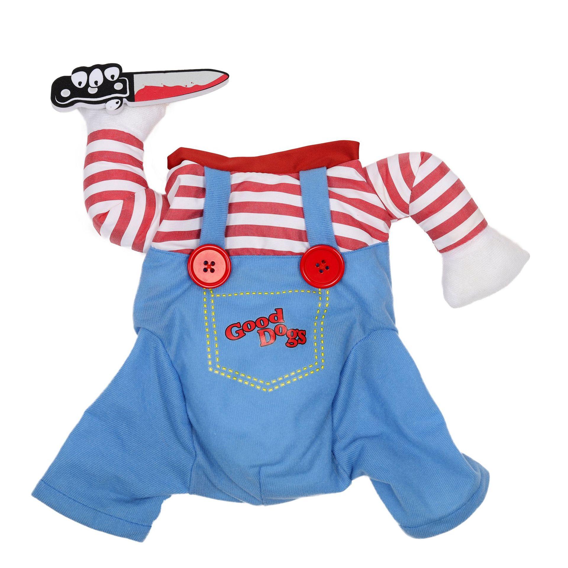Pet Transformation Costume Creative Doll Halloween Cat Dog Knife Medium and Small Dog Funny Costume Pet Cat Products S (pets under 10kg)