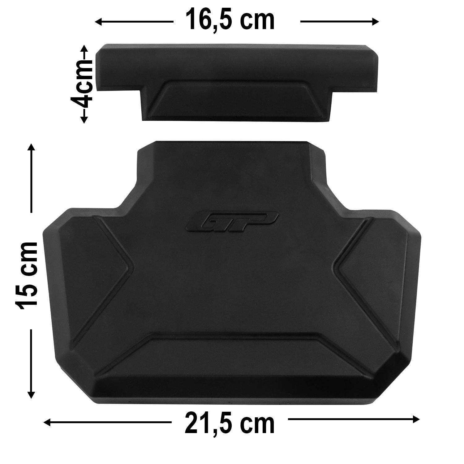 

GP Kompozit Universal 21X20cm Alüminyum Çanta Pedi Siyah