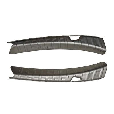 Car Rear Trunk Inner Bumper Guard for Tesla Model 3 + Stainless Steel 1 Pair