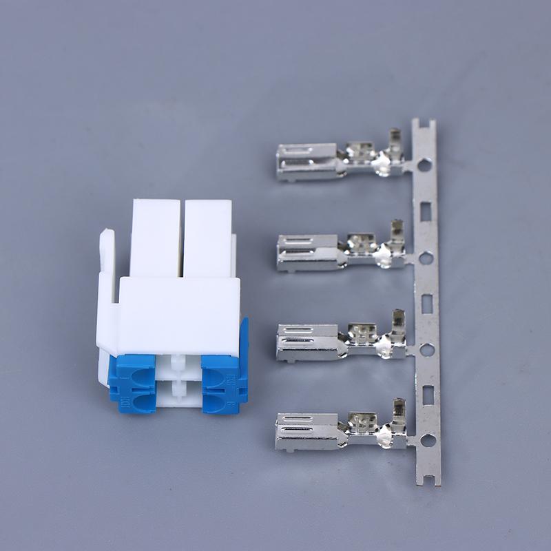 

1Set 4-Pin Power Connector Plug For Icom Ic-7000 Ic-7100 Ic-7400 Ic-7600 Yaesu Ft-450 Kenwood Ts-480 Radio Diy Cable Plug one size