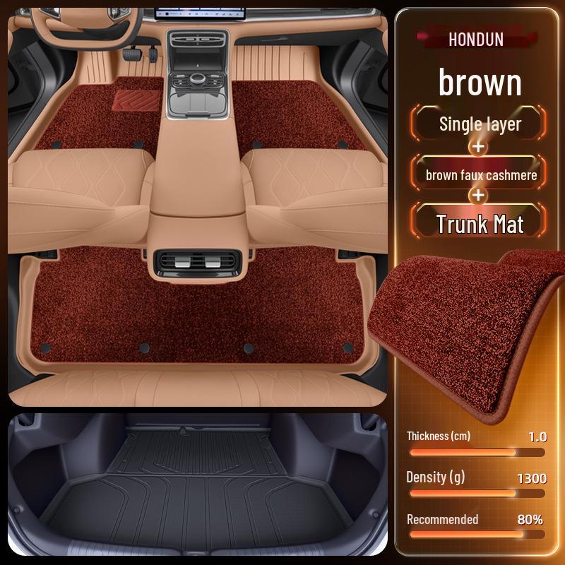 Floor Mats for Geely Galaxy A7 (2025) - TPE Car Interior Modification Accessory
