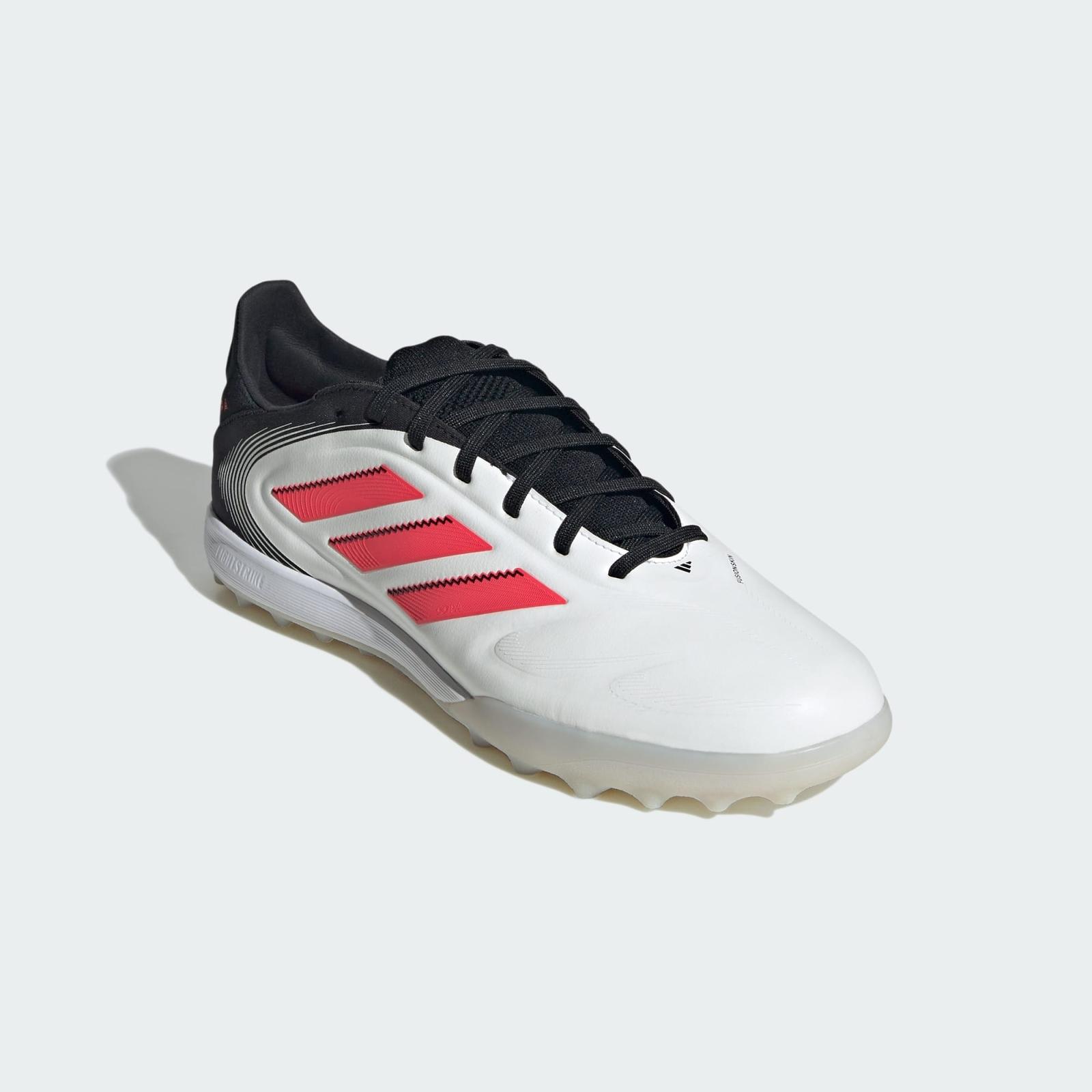 IE1167 adidas Copa Pure 3 Pro TF Облачно-белый Ярко-красный Основной черный (Мужской) 12