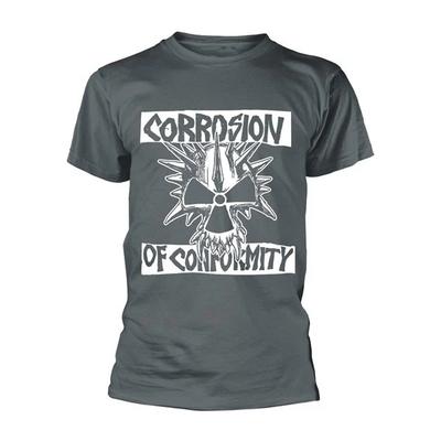 CORROSION OF CONFORMITY SKULL Tričko Přední a zadní oficiální licencovaný merch